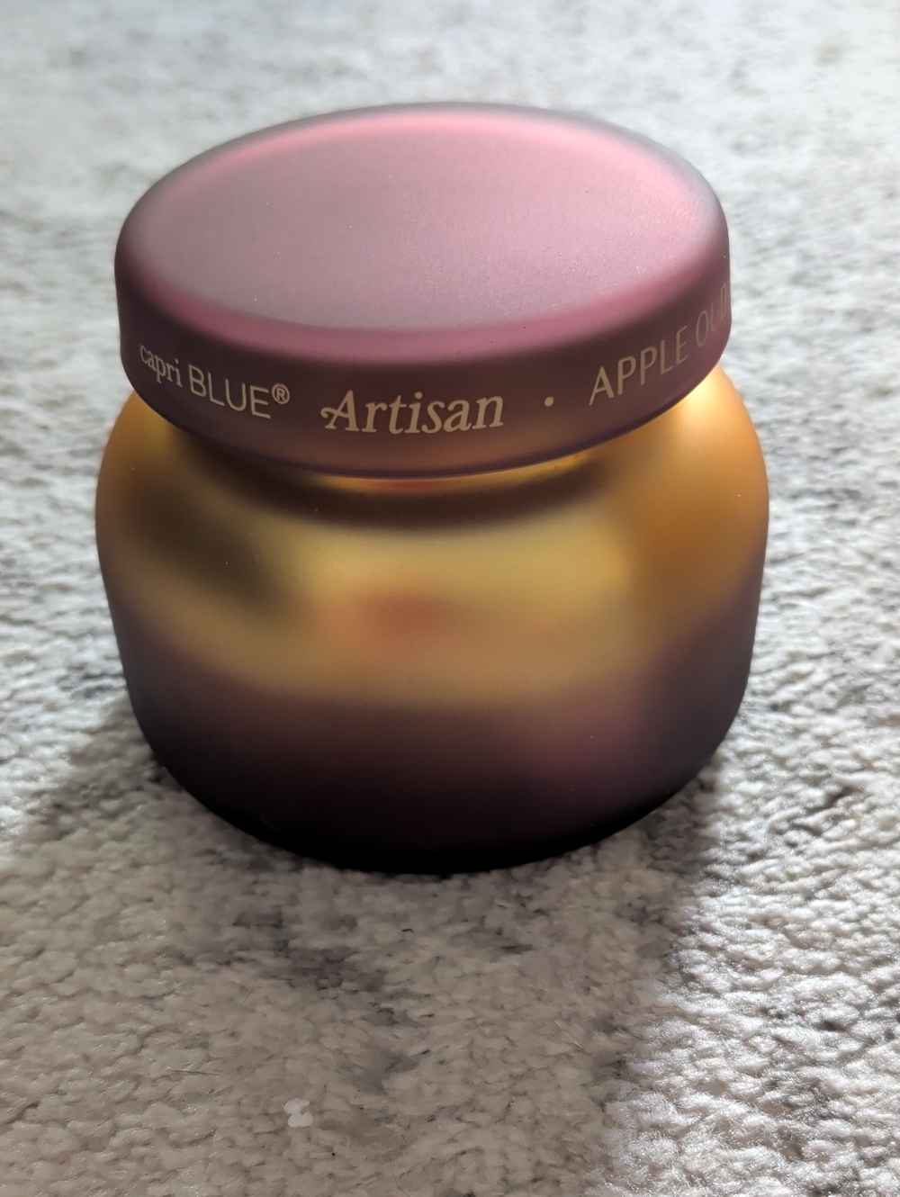 capri BLUE Artisan Apple Pud Candle